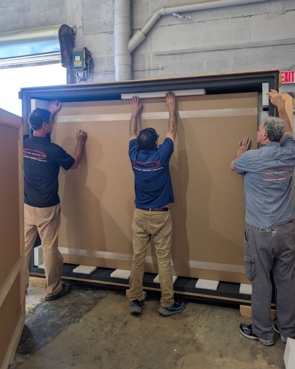Packing and crating